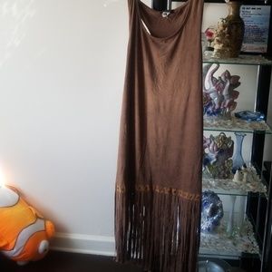 Pocahontas fringed  dress